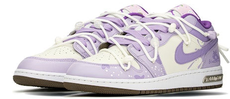 【訂製球鞋】 Jordan Air Jordan 1 FZBB 禮盒 清新夏日 藍莓果汁 低筒 復古籃球鞋 GS 紫米白 Lookbook 【訂製球鞋】 Jordan Air Jordan 1 FZBB 禮盒 清新夏日 藍莓果汁 低筒 復古籃球鞋 GS 紫米白