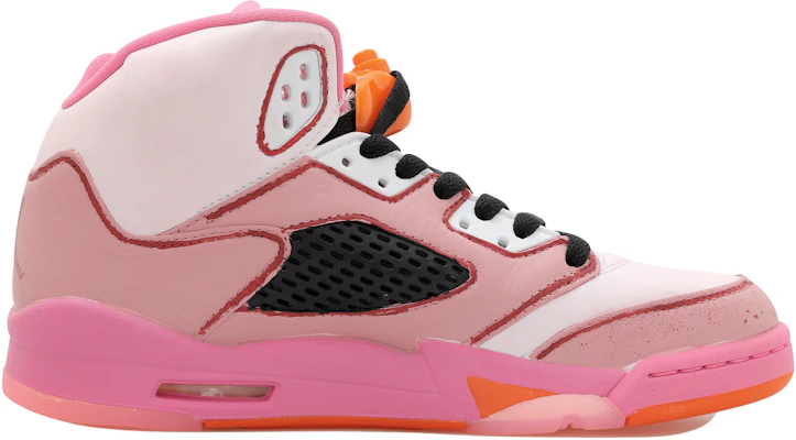 【訂製籃球鞋】Jordan Air Jordan 5 愛心 粉色愛情 夢幻 漸變 高筒 復古籃球鞋 GS 粉紅色 Order 【訂製籃球鞋】Jordan Air Jordan 5 愛心 粉色愛情 夢幻 漸變 高筒 復古籃球鞋 GS 粉紅色