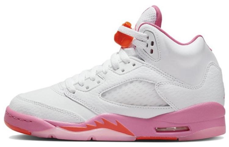 Sizing (JR) [Custom Schoenen] Air Jordan 5 Retro High ''Roze Love Gradient'' 440892-168-458335