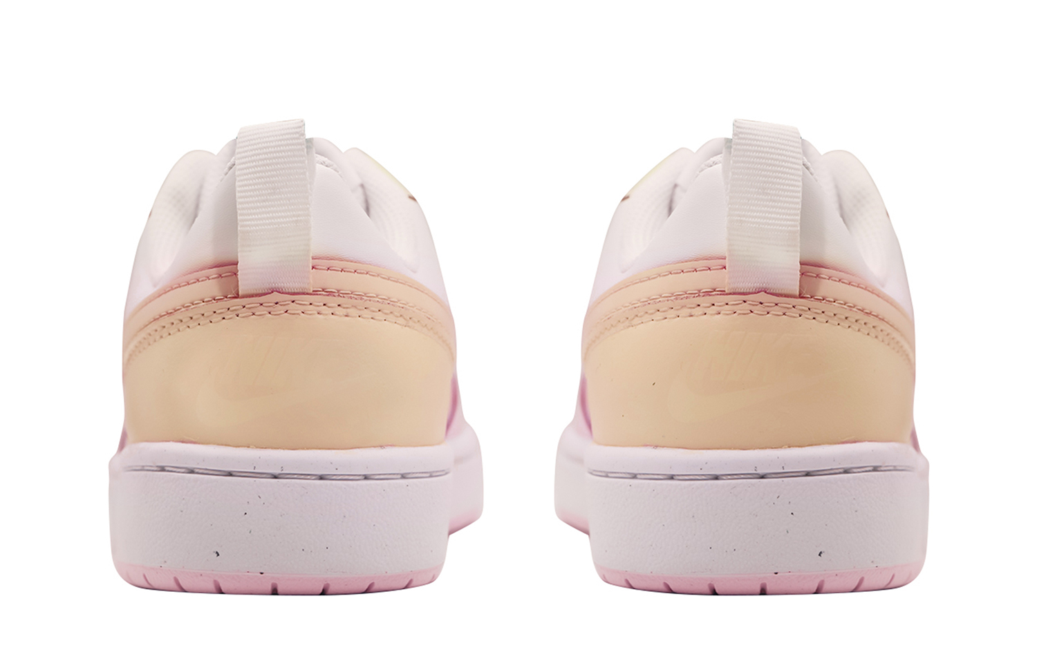 Shop (JR) 나이키 코트 버로우 2 '핑크 옴브레' (커스텀) DQ0492-100(Team48-温柔少女)