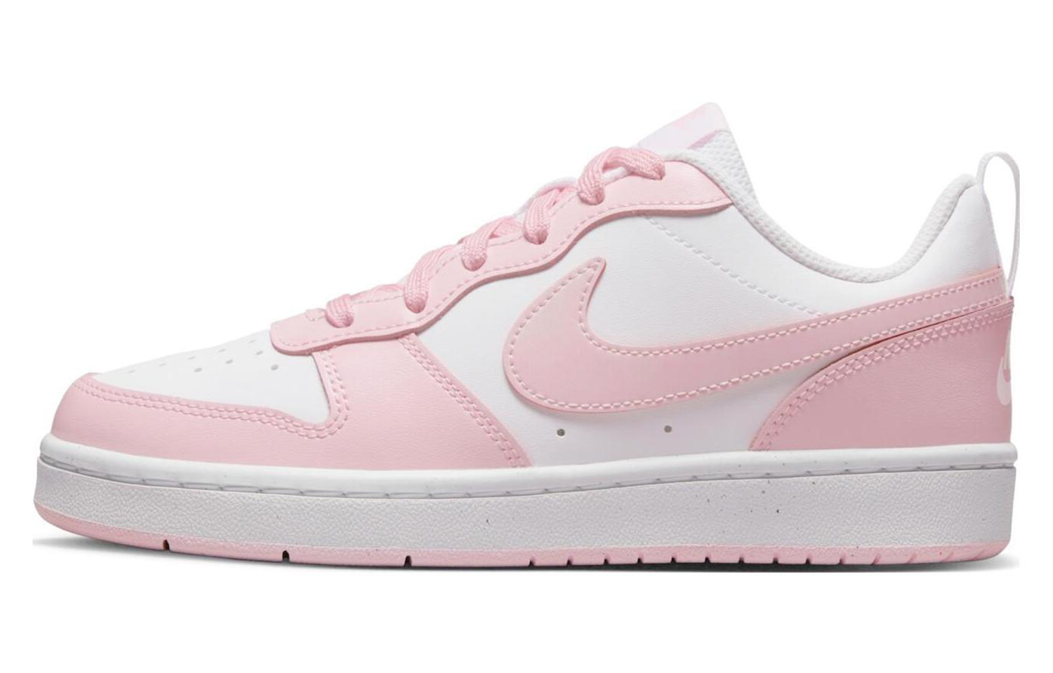 Details for (JR) 나이키 코트 버로우 2 '핑크 옴브레' (커스텀) DQ0492-100(Team48-温柔少女)