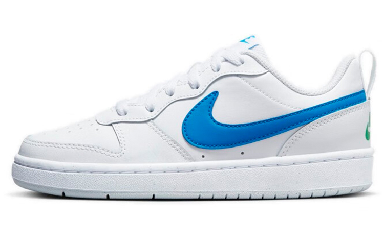 [Custom Shoes] (Youth) Nike Court Borough Low 'Pixel Ice Grey Mist Blue' 圖 7