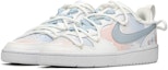 Lookbook 【訂製球鞋】Nike Court Borough FZBB 七夕主題 藍粉CP 清新 告白 低筒 板鞋 GS 藍粉