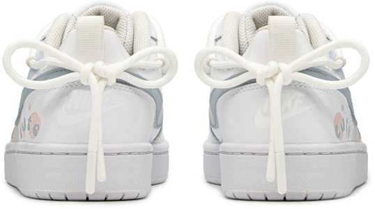 【訂製球鞋】Nike Court Borough FZBB 七夕主題 藍粉CP 清新 告白 低筒 板鞋 GS 藍粉 Shop 【訂製球鞋】Nike Court Borough FZBB 七夕主題 藍粉CP 清新 告白 低筒 板鞋 GS 藍粉