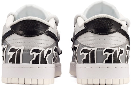 【定制球鞋】Nike Dunk Low (GS) 復古 結構風 低筒 板鞋 黑灰 Shop 【定制球鞋】Nike Dunk Low (GS) 復古 結構風 低筒 板鞋 黑灰