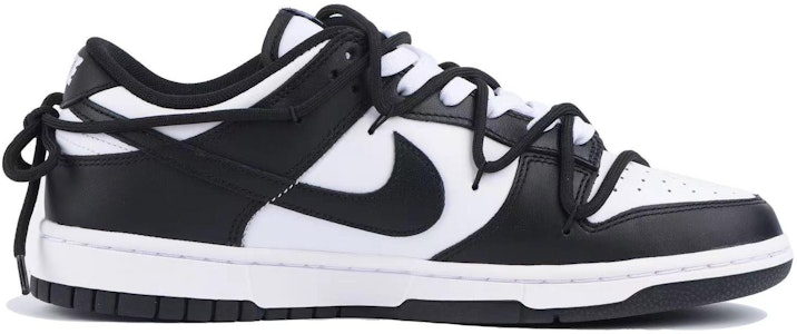 【定制球鞋】Nike Dunk Low 熊貓風 海洋生物 虎鯨 解構鞋帶 可愛簡約 低筒 板鞋 GS 黑白 Order 【定制球鞋】Nike Dunk Low 熊貓風 海洋生物 虎鯨 解構鞋帶 可愛簡約 低筒 板鞋 GS 黑白