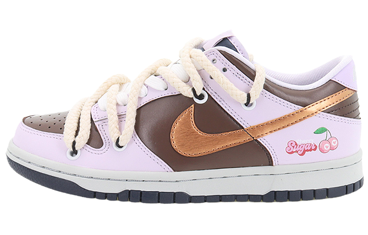 Buy (JR) Zapatillas Nike Dunk Low 'Sweetheart Cherry Brown-White' DX1663-400(Team10-甜心樱桃)