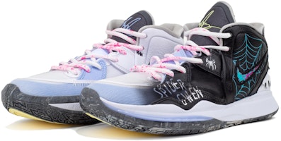 (JR) 【定制鞋】耐克凯里8代“无限蜘蛛宇宙格温” DD0334-102(Team柒-欧文GS蜘蛛侠1) Lookbook (JR) 【定制鞋】耐克凯里8代“无限蜘蛛宇宙格温” DD0334-102(Team柒-欧文GS蜘蛛侠1)