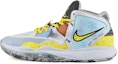 Buy (JR) 【カスタムシューズ】(ユース)ナイキ カイリー8 EP 'ホワイト ブルー イエロー' DD0334-102(TeamD-大童款海绵宝宝)