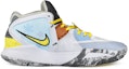 Order (JR) 【カスタムシューズ】(ユース)ナイキ カイリー8 EP 'ホワイト ブルー イエロー' DD0334-102(TeamD-大童款海绵宝宝)