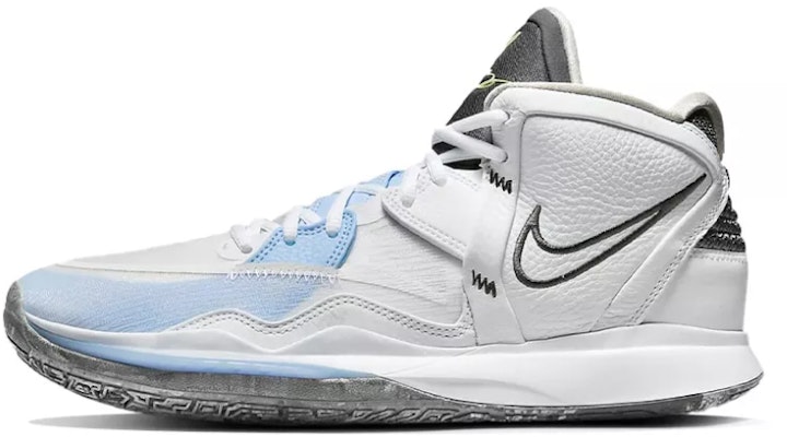 【定制球鞋】 大童 Nike Kyrie 8 Infinity GS MAY製造宇航員月光 星球 中幫 兒童籃球鞋 白藍 Sizing 【定制球鞋】 大童 Nike Kyrie 8 Infinity GS MAY製造宇航員月光 星球 中幫 兒童籃球鞋 白藍