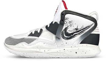 【客製化籃球鞋】Nike Kyrie 8 infinity 歐文8 國風山水 春江 潑墨 中筒 籃球鞋 大童 白黑 Buy 【客製化籃球鞋】Nike Kyrie 8 infinity 歐文8 國風山水 春江 潑墨 中筒 籃球鞋 大童 白黑