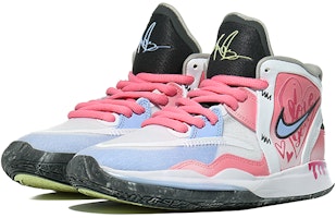 【度身訂做球鞋】Nike Kyrie 8 infinity 冰淇淋粉 耐磨支撐 實戰型 中筒 復古籃球鞋 大童款 白冰藍色 Lookbook 【度身訂做球鞋】Nike Kyrie 8 infinity 冰淇淋粉 耐磨支撐 實戰型 中筒 復古籃球鞋 大童款 白冰藍色