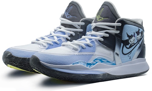 (JR) 【カスタムシューズ】(ユース)ナイキ カイリー 8 インフィニティ「悪戯デビル ホワイト ブルー」 DD0334-102(Team100-女款欧文8淘气恶魔) Shop (JR) 【カスタムシューズ】(ユース)ナイキ カイリー 8 インフィニティ「悪戯デビル ホワイト ブルー」 DD0334-102(Team100-女款欧文8淘气恶魔)