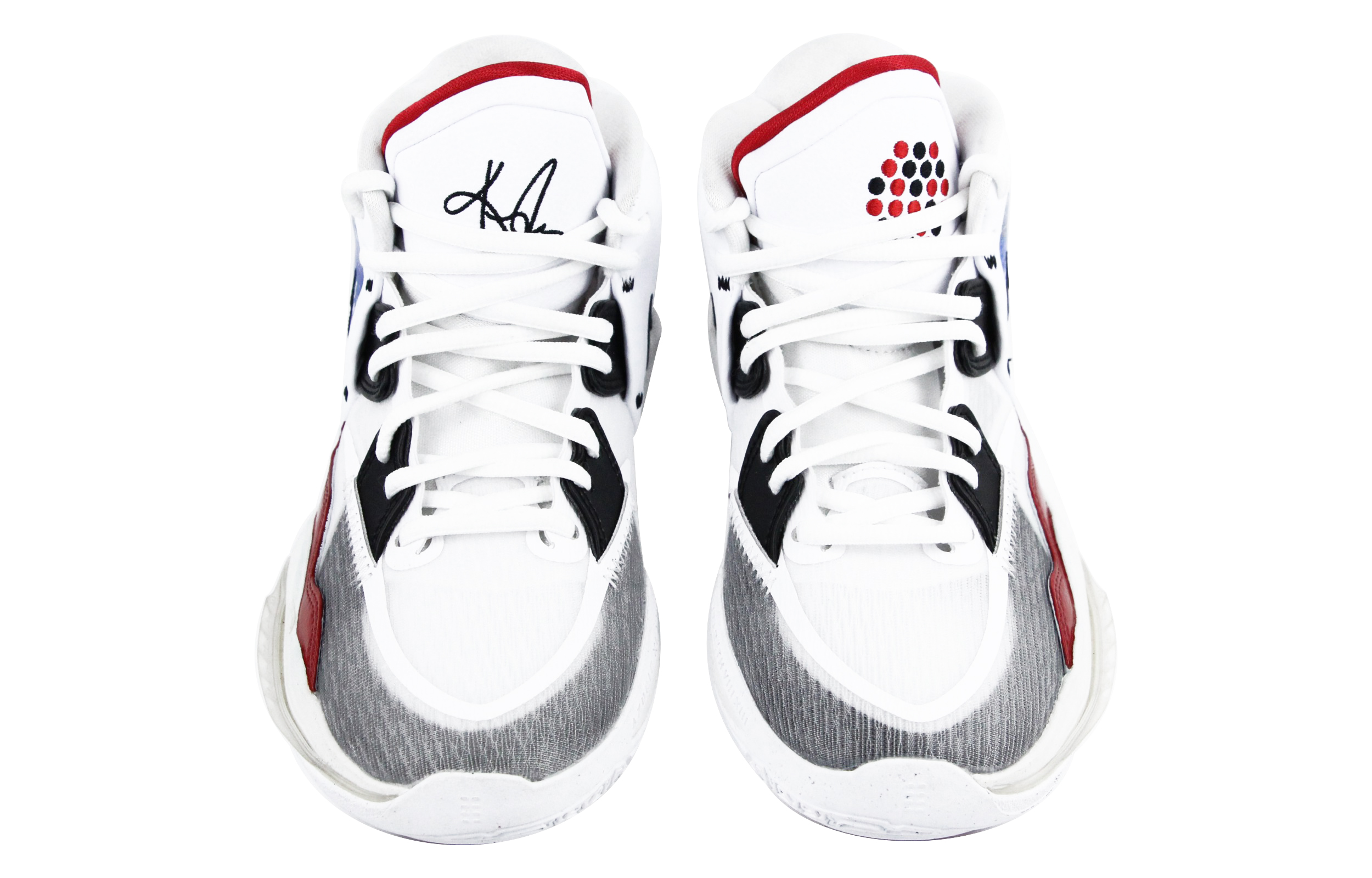 Shop (JR) [Kasut Custom] Nike Kyrie 8 Infinity 'Sunrise Biru Putih' DD0334-101(Team39-AMY62日出)