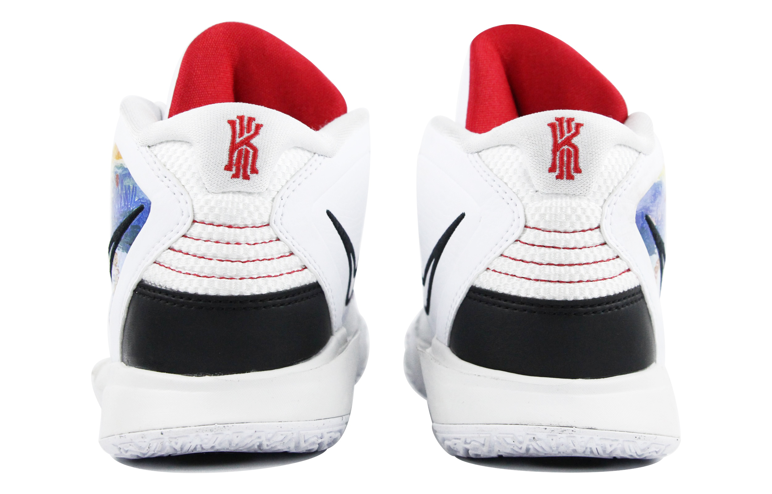 Purchase (JR) [Kasut Custom] Nike Kyrie 8 Infinity 'Sunrise Biru Putih' DD0334-101(Team39-AMY62日出)