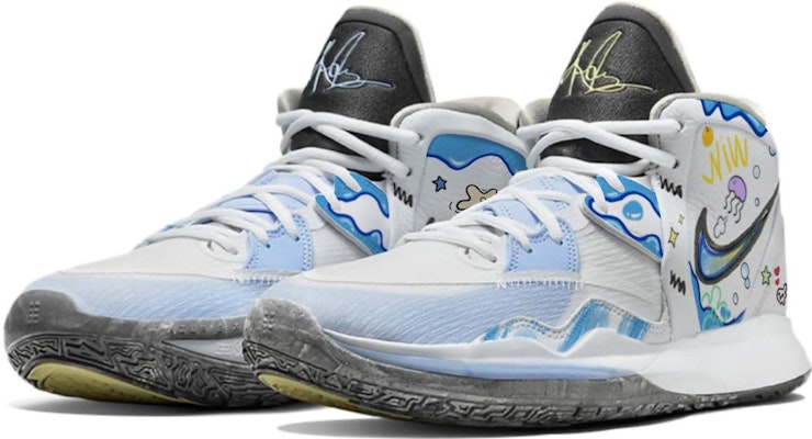 (JR) 【定制鞋】耐克 Kyrie 8 Infinity EP “海洋乐趣” DD0334-102(TeamD-大童款海洋乐园) Lookbook (JR) 【定制鞋】耐克 Kyrie 8 Infinity EP “海洋乐趣” DD0334-102(TeamD-大童款海洋乐园)