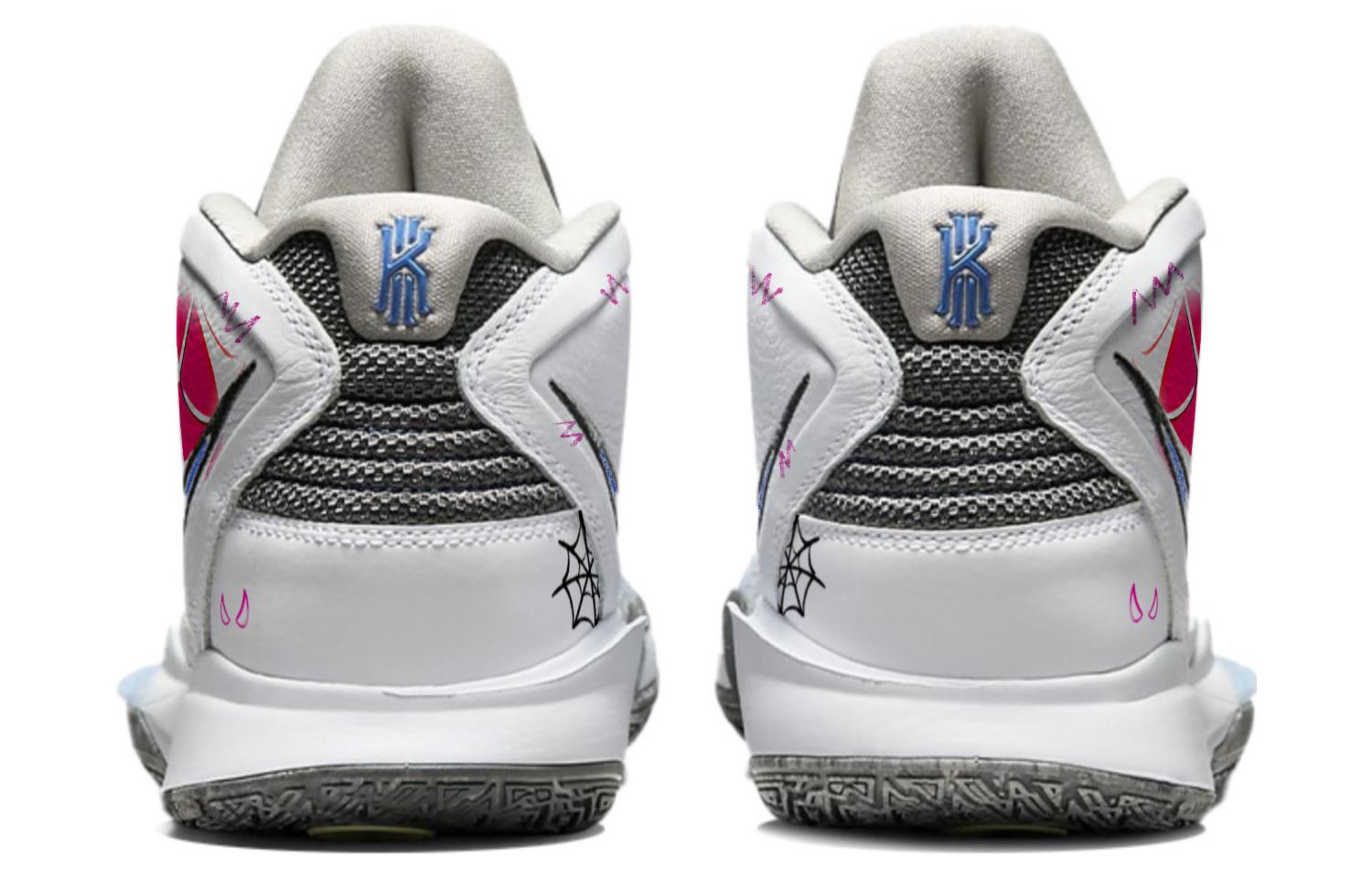 Purchase (JR) 【カスタムシューズ】(ユース) ナイキ カイリー 8 インフィニティ EP 'ホワイトブルーウェブ' DD0334-102(TeamD-大童款蛛网)