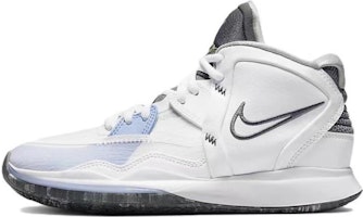 【定制球鞋】大童 Nike Kyrie 8 Infinity EP 歐文8 蜘蛛網 防滑耐磨 兒童籃球鞋 白藍 Sizing 【定制球鞋】大童 Nike Kyrie 8 Infinity EP 歐文8 蜘蛛網 防滑耐磨 兒童籃球鞋 白藍