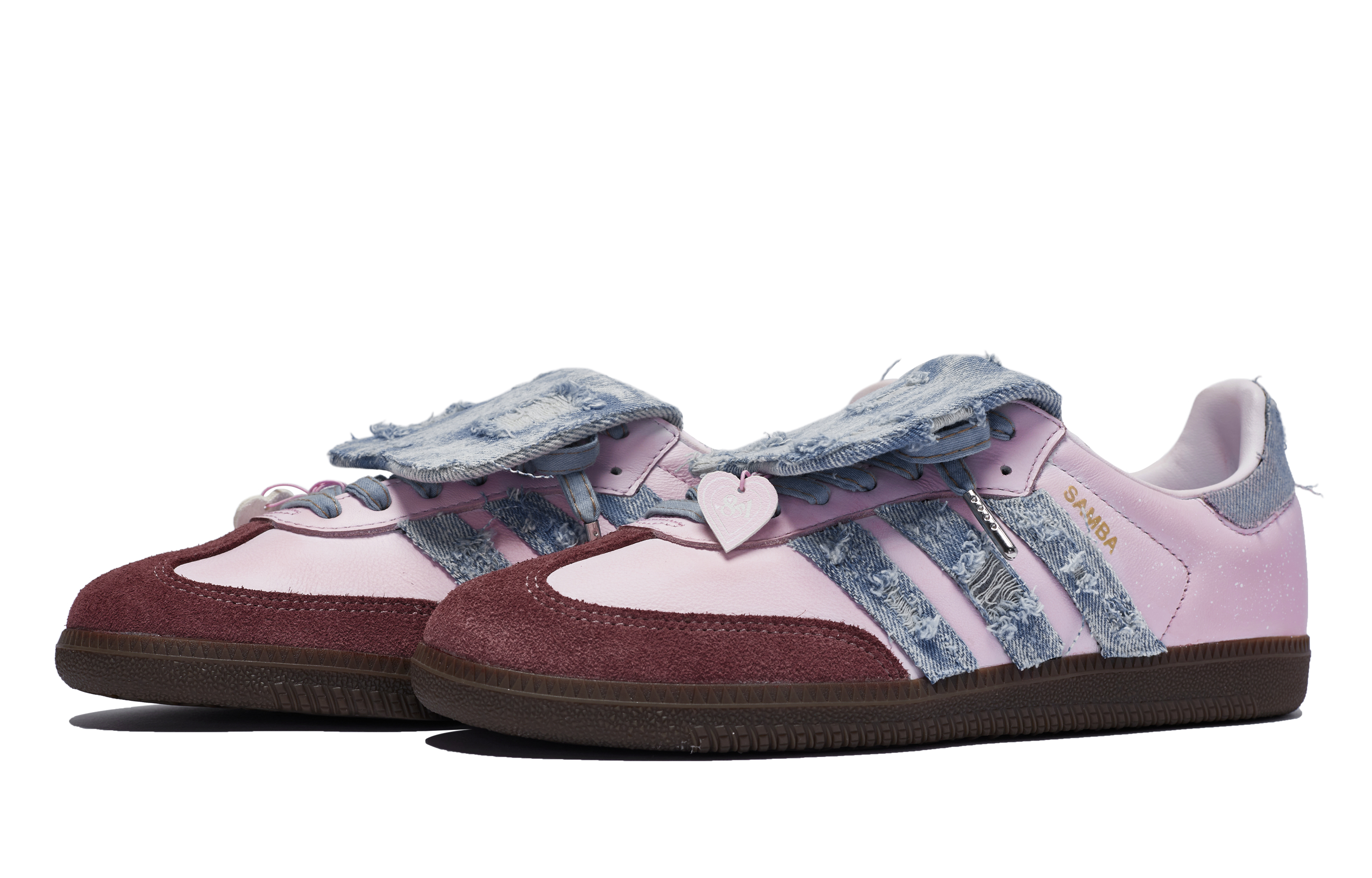 [Custom Shoes] adidas 与爱 Originals 811 'Denim Pink Heart' 圖 5