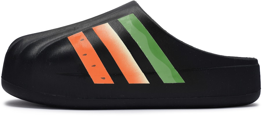 【客製化運動鞋】 adidas originals AdiFOM Superstar 811製造 清爽夏季系列 西瓜包頭拖鞋 男女兩用 黑紅綠 Order 【客製化運動鞋】 adidas originals AdiFOM Superstar 811製造 清爽夏季系列 西瓜包頭拖鞋 男女兩用 黑紅綠