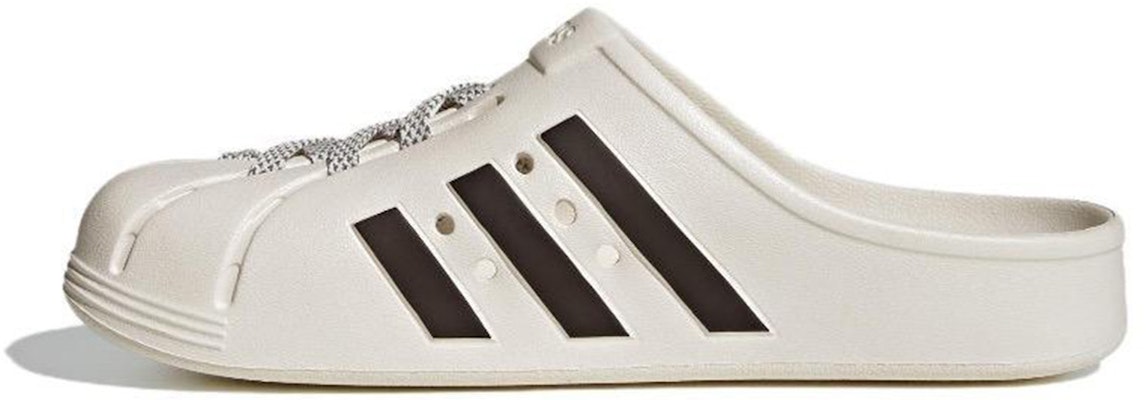 【訂製球鞋】 adidas Adilette 黑白卡通 EVA 塗鴉 防滑包頭拖鞋 男女鞋款 米白黑 Sizing 【訂製球鞋】 adidas Adilette 黑白卡通 EVA 塗鴉 防滑包頭拖鞋 男女鞋款 米白黑