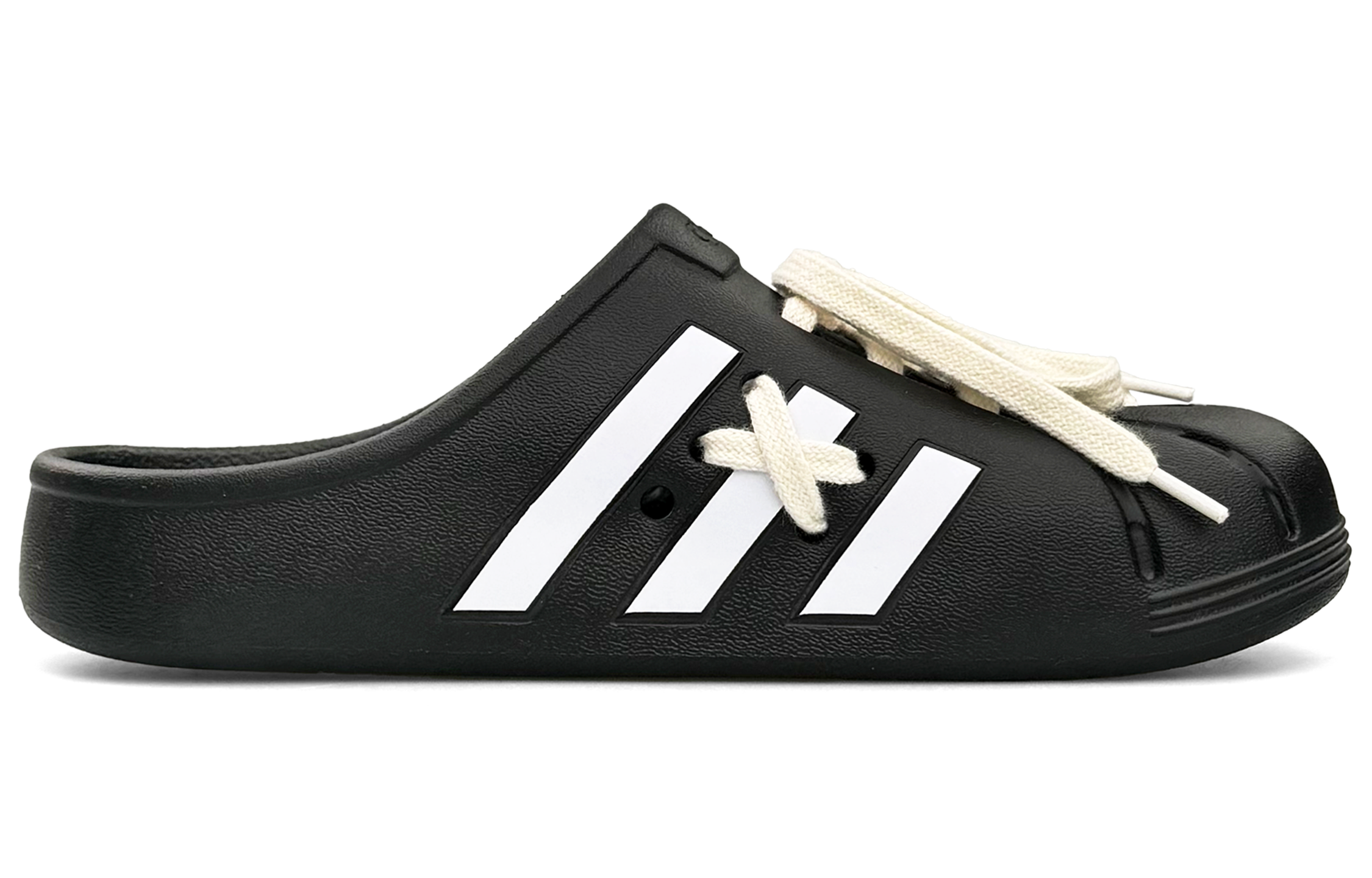 Lookbook [定制鞋] adidas Adilette Clogs '中国风景 - 黑色' GZ5886(Team13-上春山)