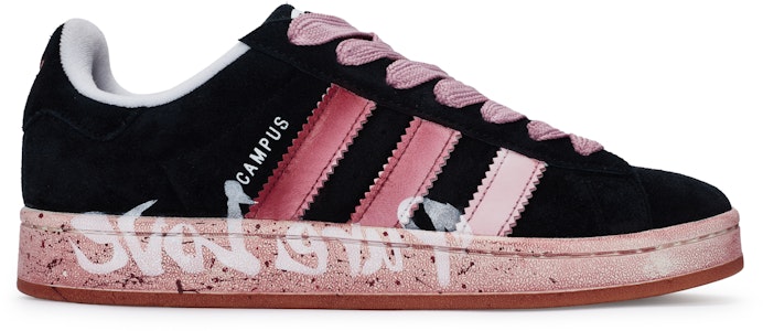 カスタム adidas Campus 00s "黒ピンク" HQ8708(Team80-男女同款爱意蔓延S-BOX) Lookbook カスタム adidas Campus 00s "黒ピンク" HQ8708(Team80-男女同款爱意蔓延S-BOX)