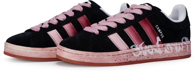 カスタム adidas Campus 00s "黒ピンク" HQ8708(Team80-男女同款爱意蔓延S-BOX) Purchase カスタム adidas Campus 00s "黒ピンク" HQ8708(Team80-男女同款爱意蔓延S-BOX)