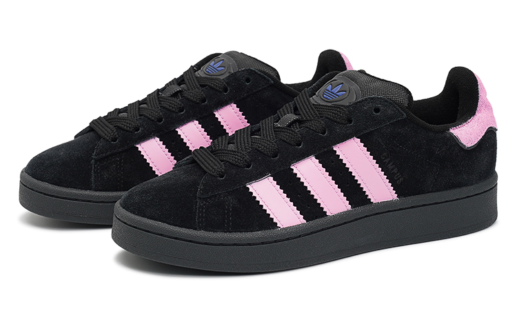 Shop 아디다스 캠퍼스 '블랙베리 브라운 슈가' 커스텀 슈즈 ID2064(TeamI-男女同款黑糖甜心K黑粉3A24)