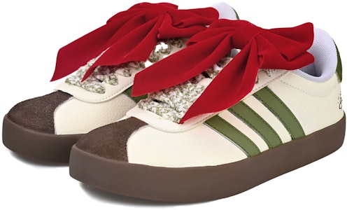 【訂製運動鞋】 adidas Court 3.0 Sneaker Vlad 聖誕結 低筒 滑板鞋 男女款式 紅绿米 Shop 【訂製運動鞋】 adidas Court 3.0 Sneaker Vlad 聖誕結 低筒 滑板鞋 男女款式 紅绿米