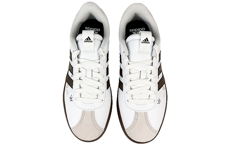 [Custom Shoes] adidas Court 3.0 'Graffiti Brown-White' 圖 5