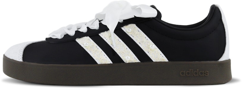 【定制運動鞋】adidas Court 智慧果 小步舞曲 芭蕾風 珍珠 防滑耐磨 百搭 低筒 板鞋 男女同款 黑白 Order 【定制運動鞋】adidas Court 智慧果 小步舞曲 芭蕾風 珍珠 防滑耐磨 百搭 低筒 板鞋 男女同款 黑白