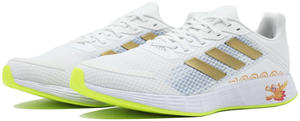 【定製球鞋】adidas Duramo Sl 籃球場藝術家 CNY龍年限定 龍行天下緩震防滑 低筒 休閒跑步鞋 男款 白色 Shop 【定製球鞋】adidas Duramo Sl 籃球場藝術家 CNY龍年限定 龍行天下緩震防滑 低筒 休閒跑步鞋 男款 白色