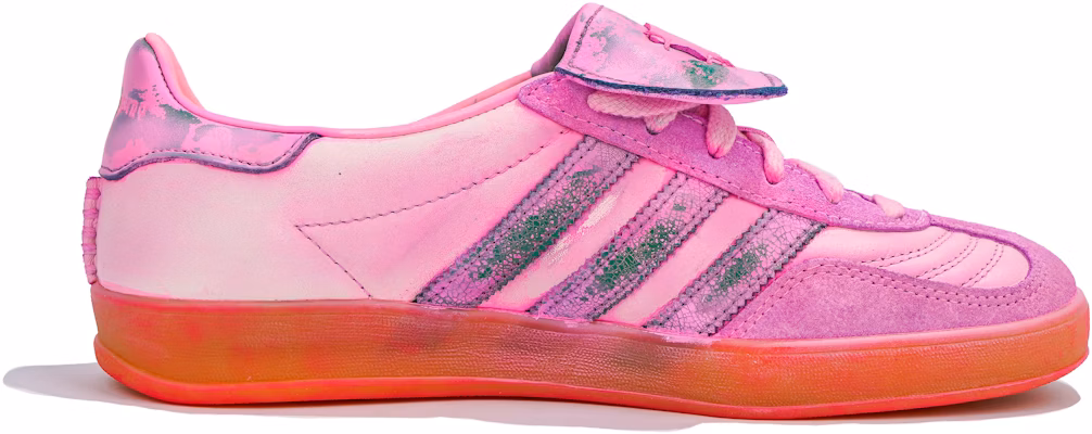 Zapatillas adidas FOOT INDUSTRY x Gazelle Indoor 'Y2K Pink Verde' ID3518(Team柒-男女款浸染德训鞋) Lookbook Zapatillas adidas FOOT INDUSTRY x Gazelle Indoor 'Y2K Pink Verde' ID3518(Team柒-男女款浸染德训鞋)