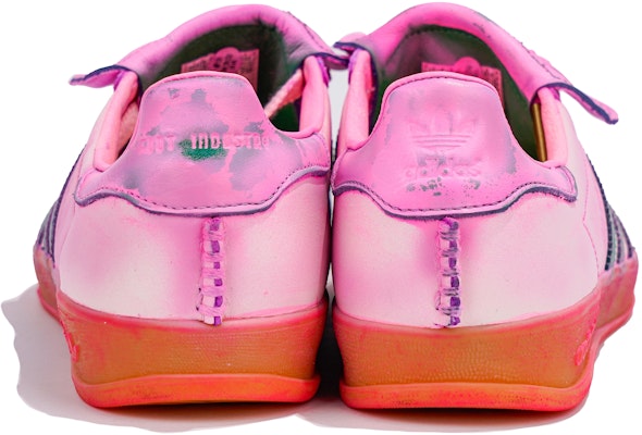 Zapatillas adidas FOOT INDUSTRY x Gazelle Indoor 'Y2K Pink Verde' ID3518(Team柒-男女款浸染德训鞋) Sizing Zapatillas adidas FOOT INDUSTRY x Gazelle Indoor 'Y2K Pink Verde' ID3518(Team柒-男女款浸染德训鞋)