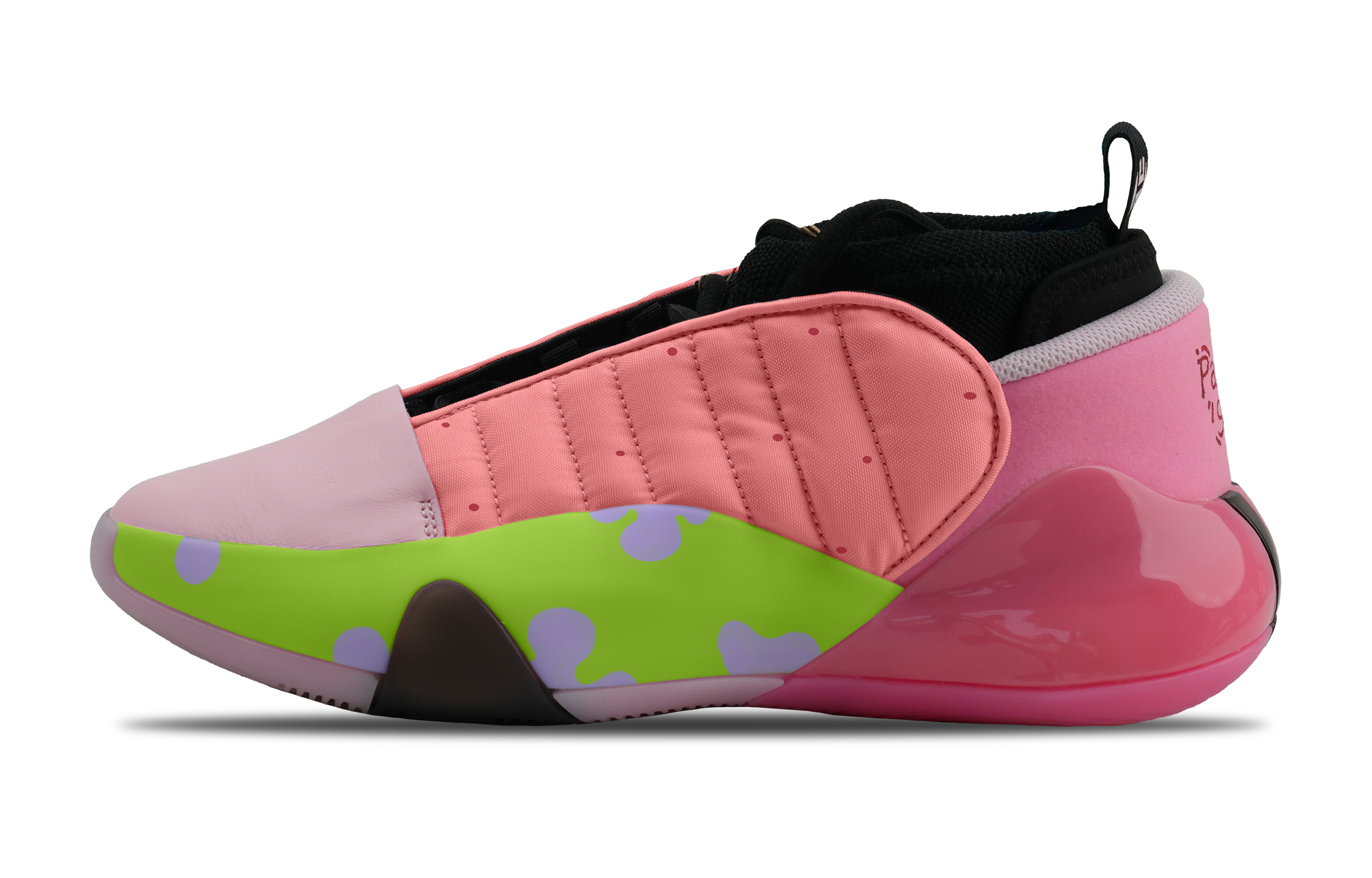 Buy 【定製球鞋】 adidas Harden Vol.7 派大星 卡通 可愛 撞色 防滑耐磨 中筒 籃球鞋 男女同款 粉綠