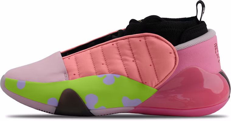 【定製球鞋】 adidas Harden Vol.7 派大星 卡通 可愛 撞色 防滑耐磨 中筒 籃球鞋 男女同款 粉綠 Order 【定製球鞋】 adidas Harden Vol.7 派大星 卡通 可愛 撞色 防滑耐磨 中筒 籃球鞋 男女同款 粉綠