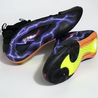 【客製化球鞋】 adidas Harden Vol. 8 暴風之眼 紫色閃電 戰鬥系 抗震耐磨回彈 低筒 籃球鞋 男女款 黑紫 4