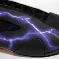 【客製化球鞋】 adidas Harden Vol. 8 暴風之眼 紫色閃電 戰鬥系 抗震耐磨回彈 低筒 籃球鞋 男女款 黑紫 5