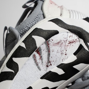 【客製化球鞋】adidas Harden Vol. 8 哈登8 白虎斑 three 三分雨 緩震防滑耐磨回彈 低筒 籃球鞋 男款 白黑 5