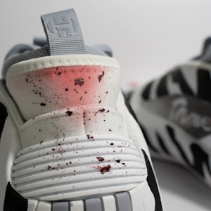 【客製化球鞋】adidas Harden Vol. 8 哈登8 白虎斑 three 三分雨 緩震防滑耐磨回彈 低筒 籃球鞋 男款 白黑 6