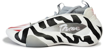 【客製化球鞋】adidas Harden Vol. 8 哈登8 白虎斑 three 三分雨 緩震防滑耐磨回彈 低筒 籃球鞋 男款 白黑 Order 【客製化球鞋】adidas Harden Vol. 8 哈登8 白虎斑 three 三分雨 緩震防滑耐磨回彈 低筒 籃球鞋 男款 白黑