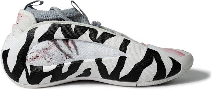 【客製化球鞋】adidas Harden Vol. 8 哈登8 白虎斑 three 三分雨 緩震防滑耐磨回彈 低筒 籃球鞋 男款 白黑 Lookbook 【客製化球鞋】adidas Harden Vol. 8 哈登8 白虎斑 three 三分雨 緩震防滑耐磨回彈 低筒 籃球鞋 男款 白黑