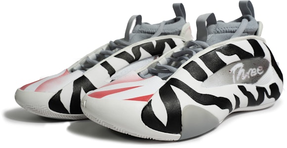 【客製化球鞋】adidas Harden Vol. 8 哈登8 白虎斑 three 三分雨 緩震防滑耐磨回彈 低筒 籃球鞋 男款 白黑 Shop 【客製化球鞋】adidas Harden Vol. 8 哈登8 白虎斑 three 三分雨 緩震防滑耐磨回彈 低筒 籃球鞋 男款 白黑