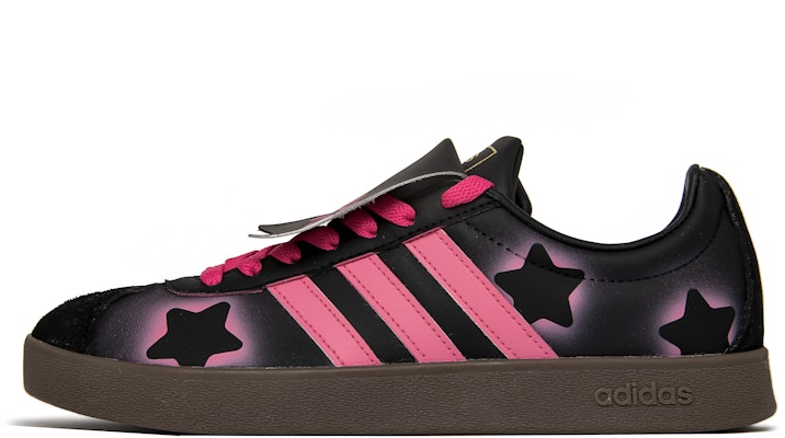 【訂製球鞋】adidas neo 粉紅戀人 AWG 浪漫 bp 星星 簡約 舒適百搭 輕便 低筒 板鞋 男女同款 黑粉 Order 【訂製球鞋】adidas neo 粉紅戀人 AWG 浪漫 bp 星星 簡約 舒適百搭 輕便 低筒 板鞋 男女同款 黑粉