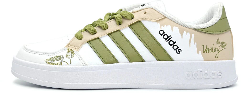 【訂製球鞋】 adidas neo Breaknet 螢火森林 夏日曬滿 小眾清新 低筒 板鞋 男款 黃綠 Order 【訂製球鞋】 adidas neo Breaknet 螢火森林 夏日曬滿 小眾清新 低筒 板鞋 男款 黃綠