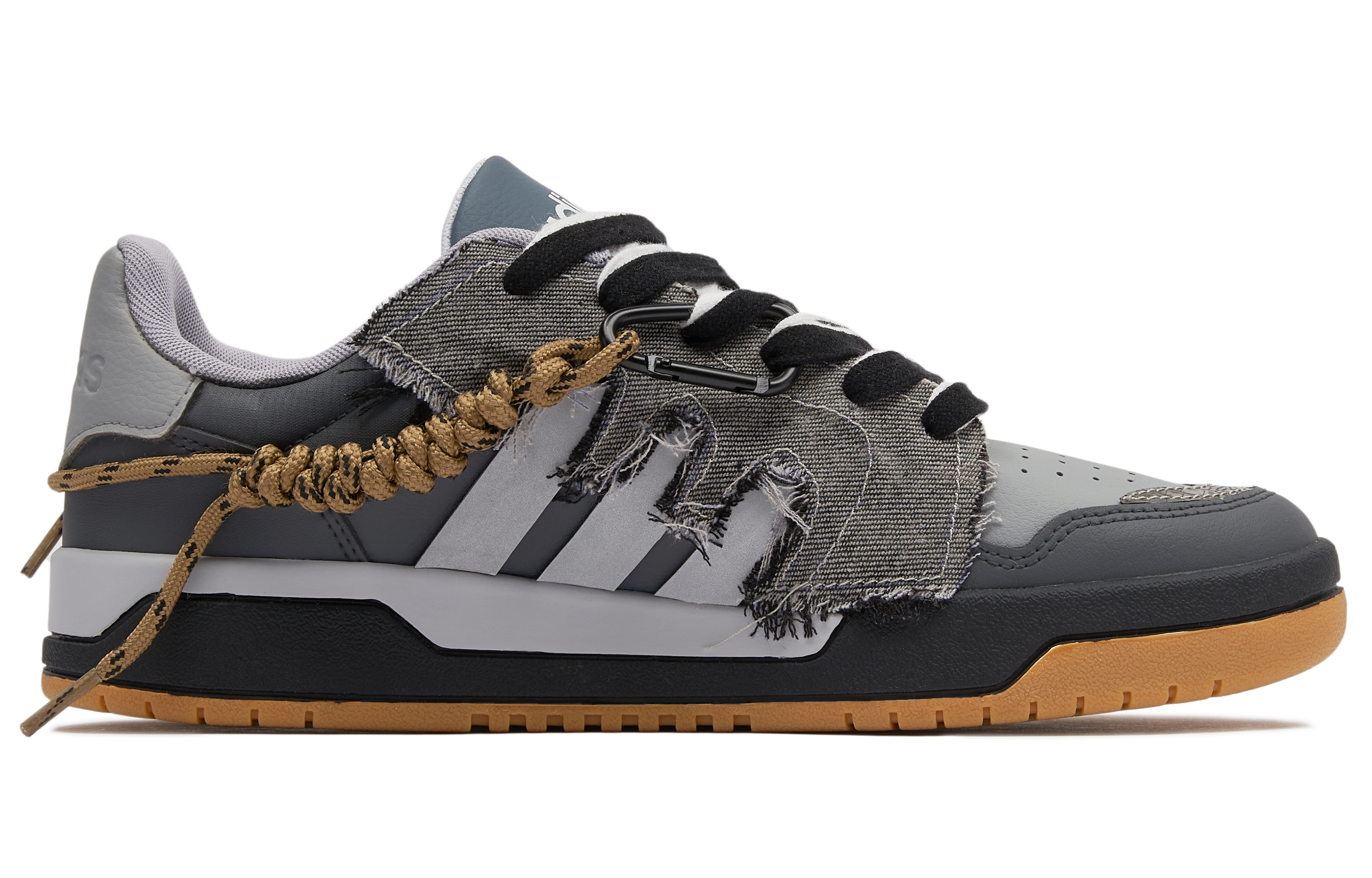 [Custom Shoes] adidas Neo Entrap 'Blue Grey Black' 圖 3