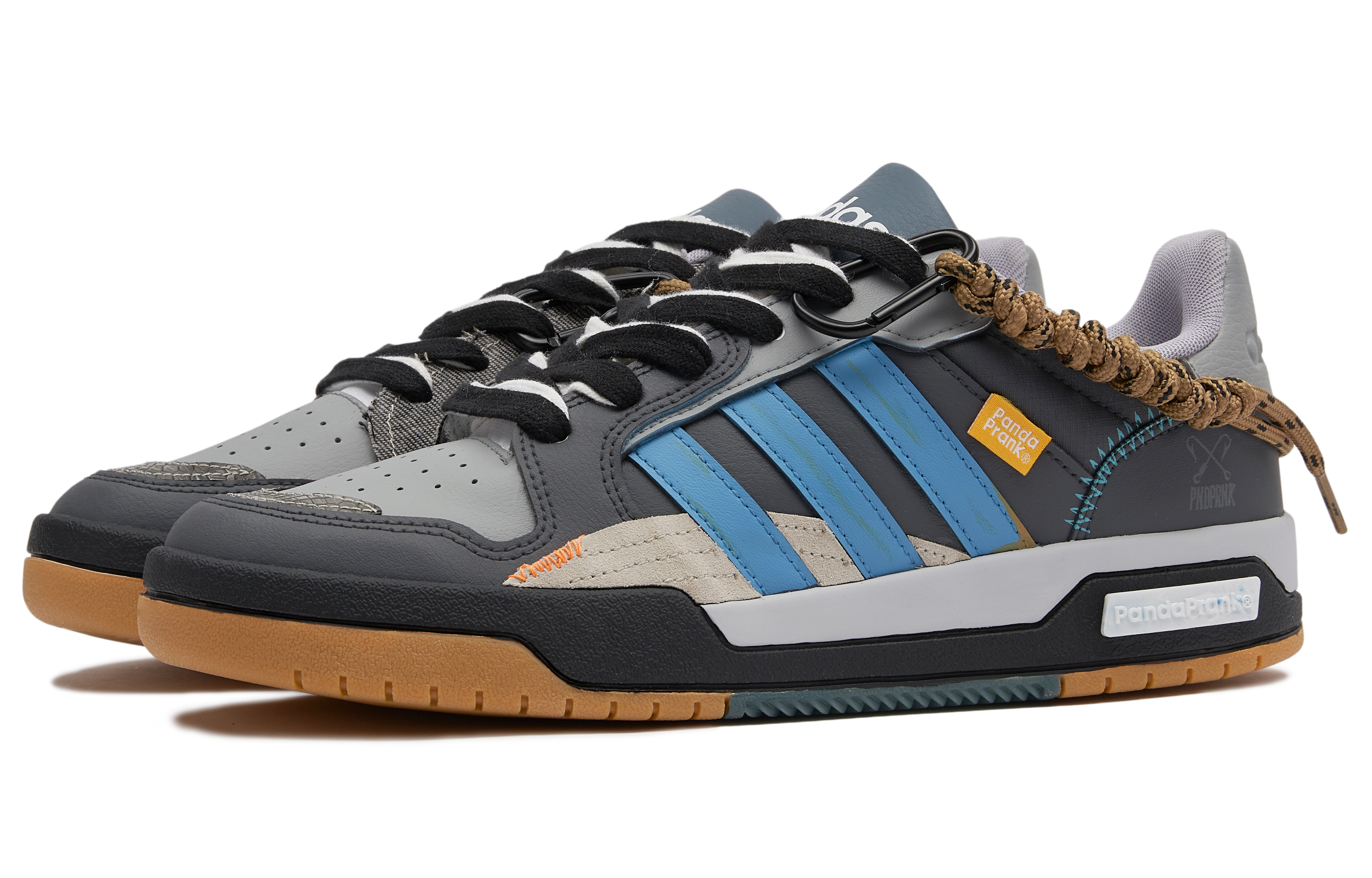 [Custom Shoes] adidas Neo Entrap 'Blue Grey Black' 圖 4