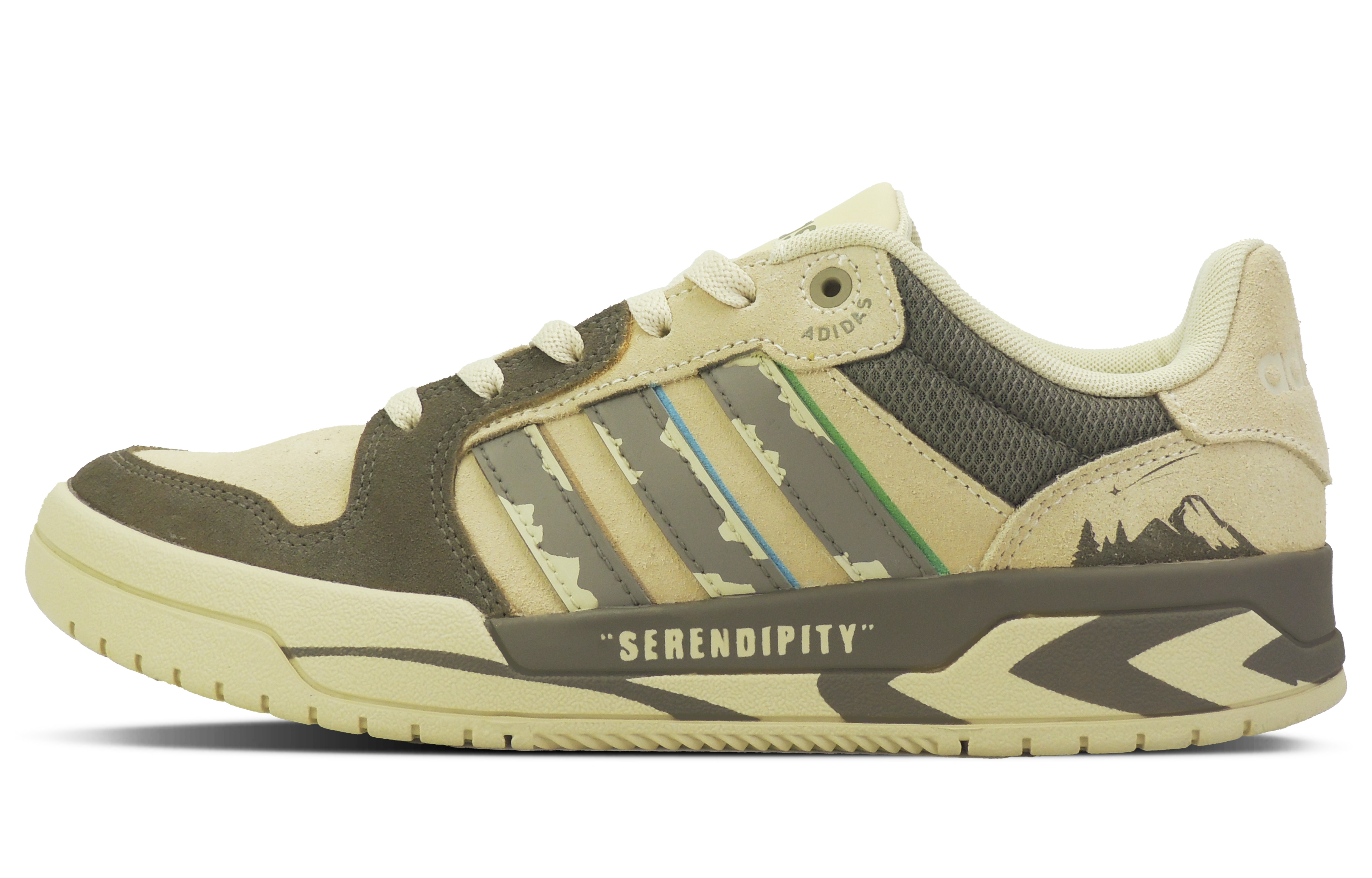 [Custom Shoes] adidas Neo Entrap 'Desert Green'